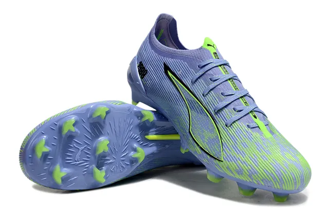 Puma Future Z 1.1 1999 lavanda-azul verde lima campo firme sapatos de futebol 4