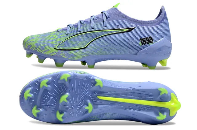 Puma Future Z 1.1 1999 lavanda-azul verde lima campo firme sapatos de futebol 6