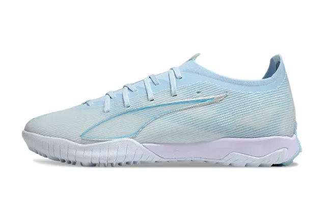 Puma Future Z Tênis azul roxo upper tricô engenheirado assimétrico cadarço tênis 7