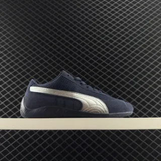 Puma Speedcat OG Navy and Silver Lifestyle Sneakers