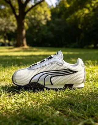 Puma Speedcat Blanc Argent Noir Enfants Style de vie Sneakers 8