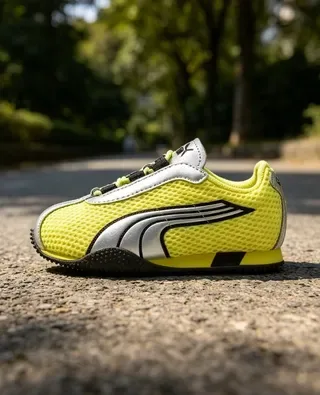 Puma Speedcat Blanc Argent Noir Enfants Style de vie Sneakers 23
