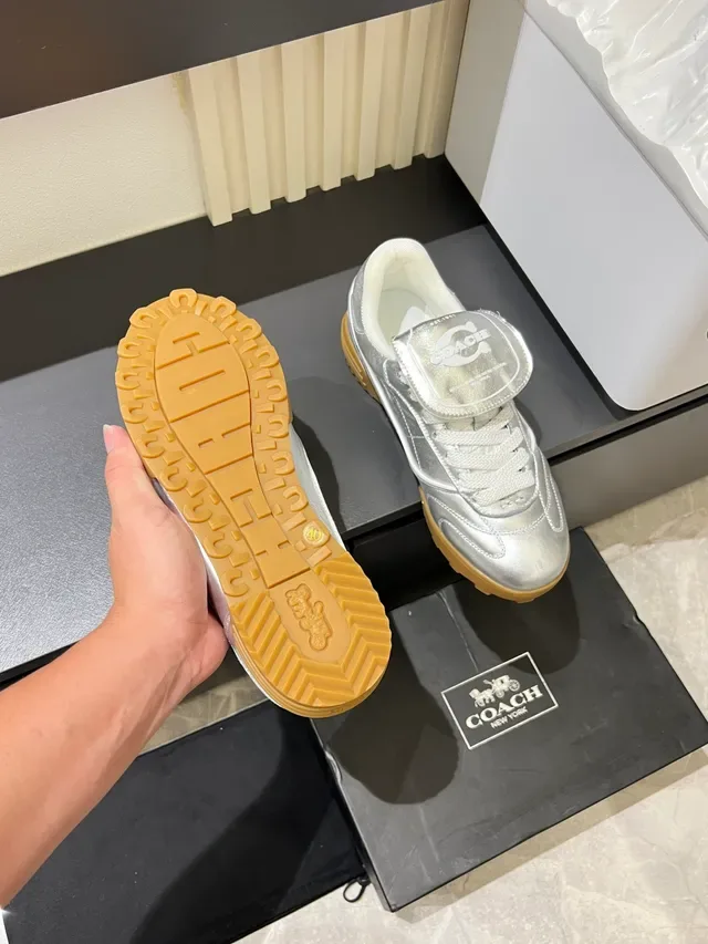 Puma Suede Metallic Silver Gum Lifestyle Sneakers 3