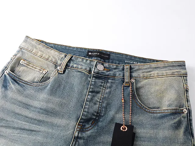 Purple Brand Distressed Light-Wash Flared Jeans 4
