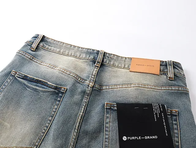 Purple Brand Distressed Light-Wash Flared Jeans 5