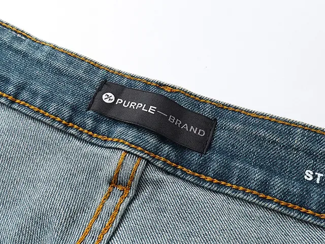 Purple Brand Distressed Light-Wash Flared Jeans 9