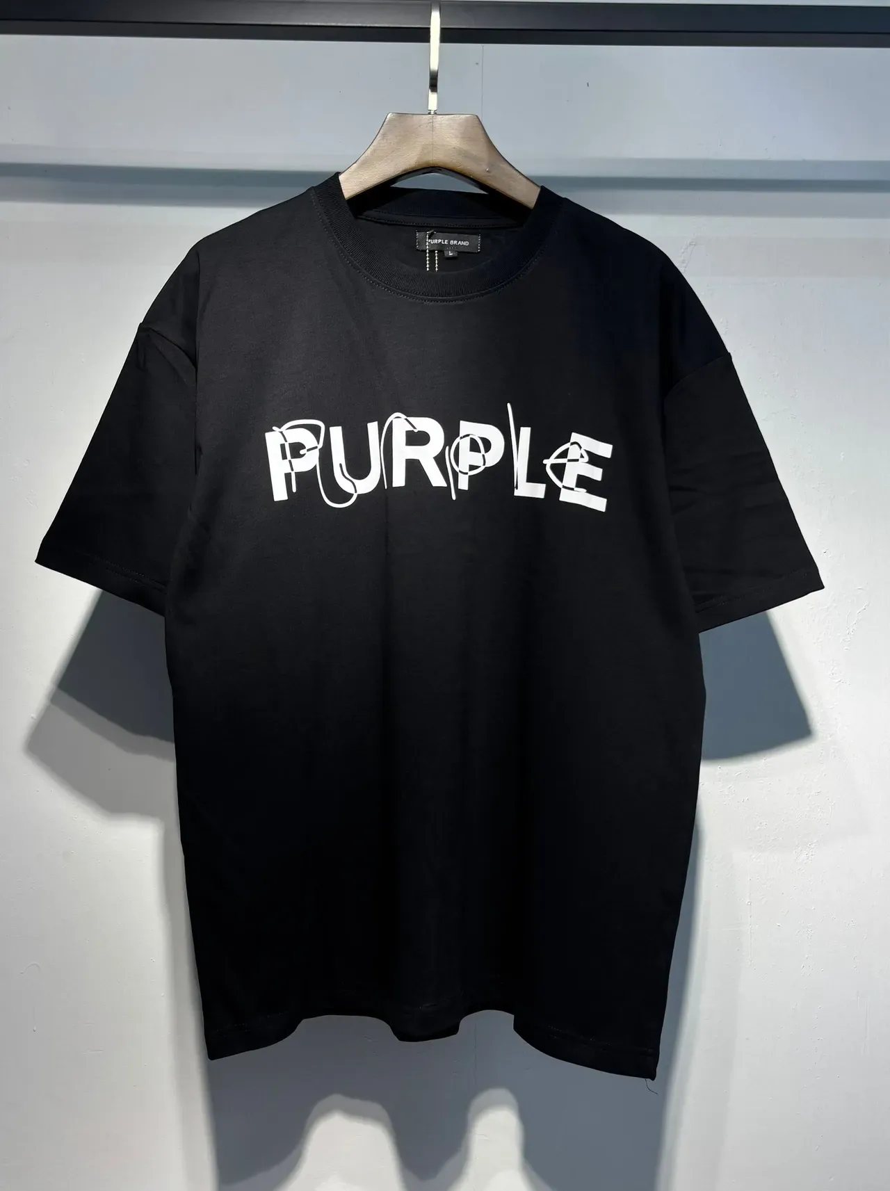Purple Brand Oversized Graphic Print T-Shirt 2