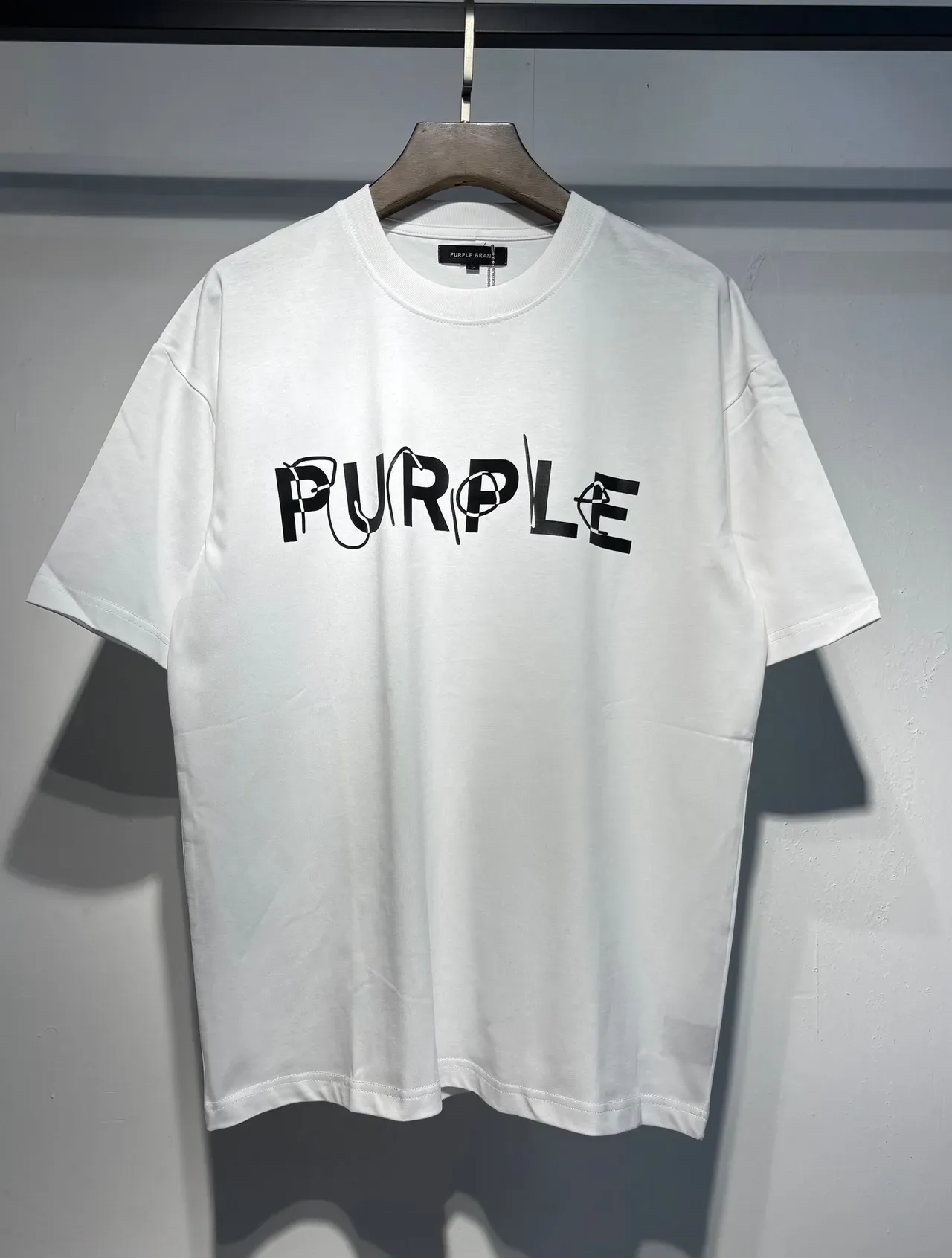 Purple Brand Oversized Graphic Print T-Shirt 4