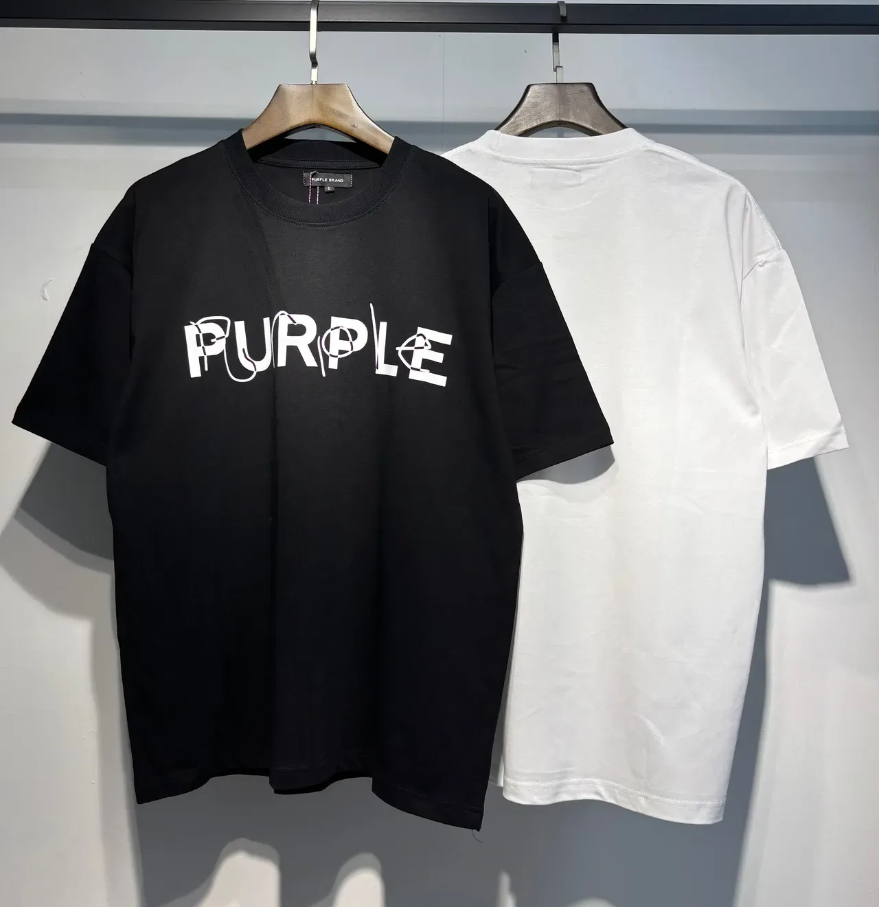 Purple Brand Oversized Graphic Print T-Shirt 5