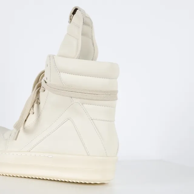 Rick Owens Geobasket Off-White Lifestyle Sneakers 4