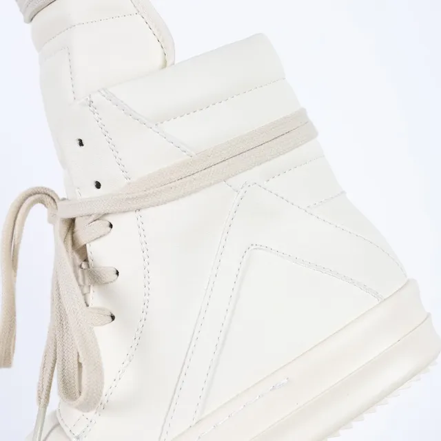 Rick Owens Geobasket Off-White Lifestyle Sneakers 6
