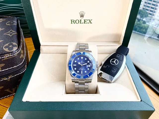 Rolex Submariner Blue Bezel Mechanical Watch 5