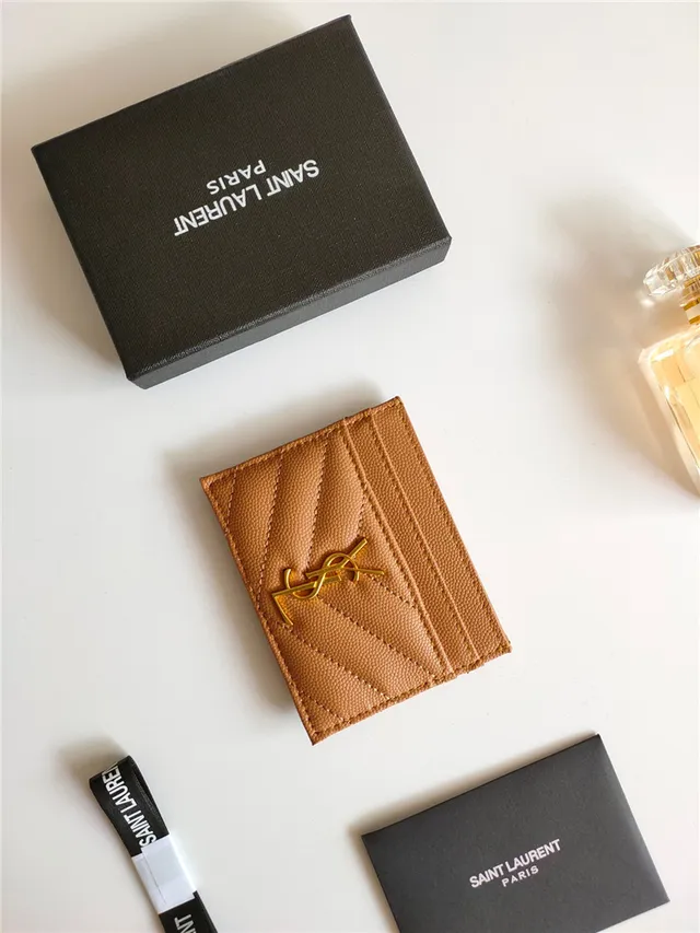Saint Laurent Loulou Quilted Black Leather Card Holder 17