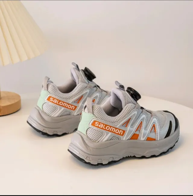 Salomon ACS Pro gris orange noir chaussures de course 22