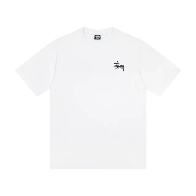 Stussy Signature Logo Graphic Print T-Shirt 4