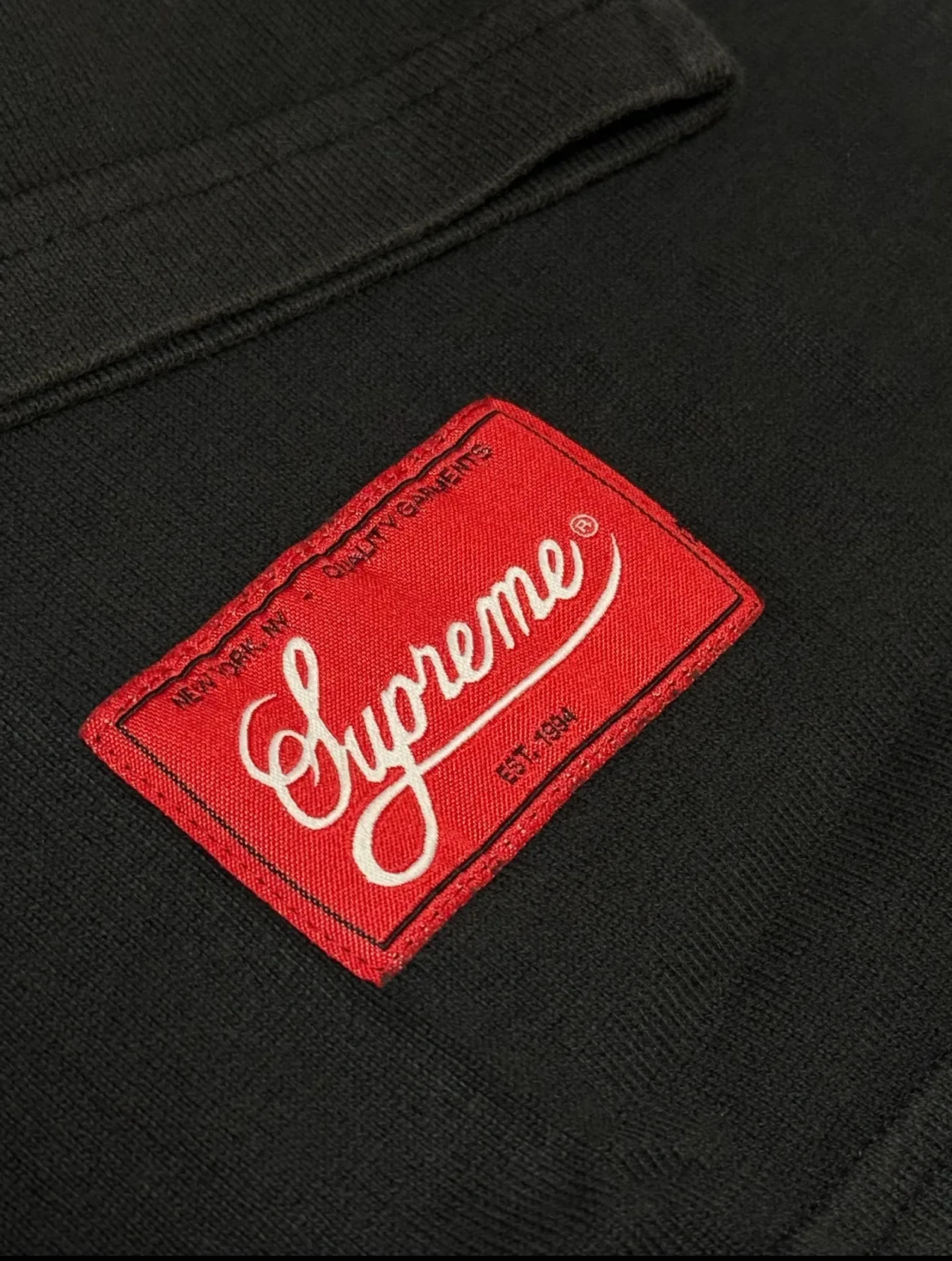 Supreme Black White Athletic Silhouette Screen-Printed Graphics Jersey 2