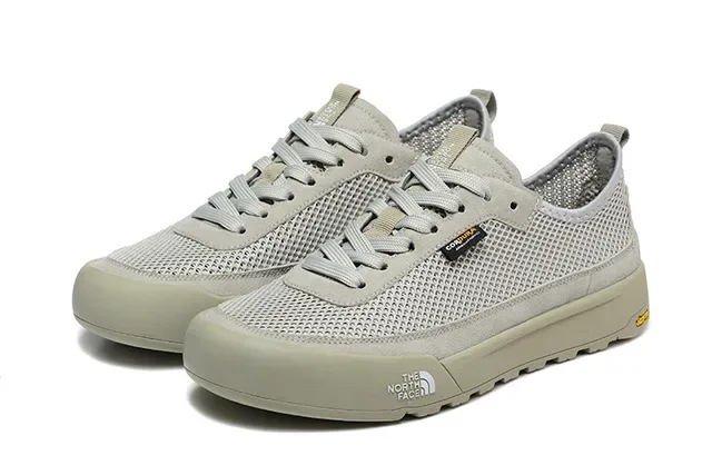 The North Face Beige Mesh Low-Top Lifestyle Sneakers 5