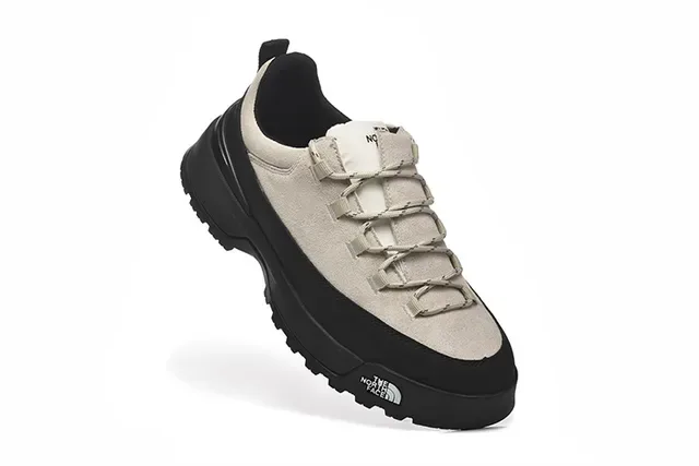 The North Face Beige Rugged Platform Sole Suede And Textile Upper Lifestyle Sneakers 7