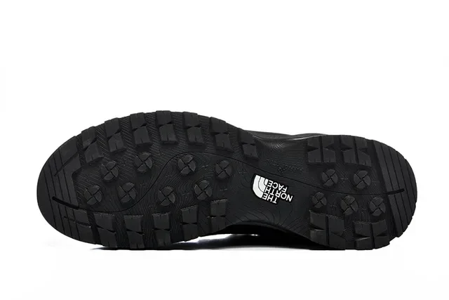 The North Face Beige Rugged Platform Sole Suede And Textile Upper Lifestyle Sneakers 10