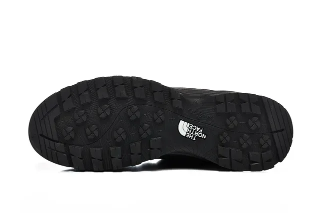 The North Face Beige Rugged Platform Sole Suede And Textile Upper Lifestyle Sneakers 19
