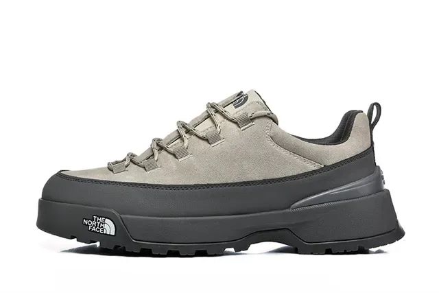 The North Face Beige Rugged Platform Sole Suede And Textile Upper Lifestyle Sneakers 21
