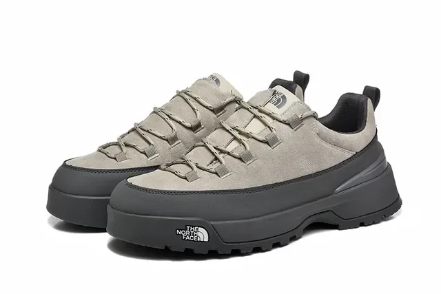 The North Face Beige Rugged Platform Sole Suede And Textile Upper Lifestyle Sneakers 23