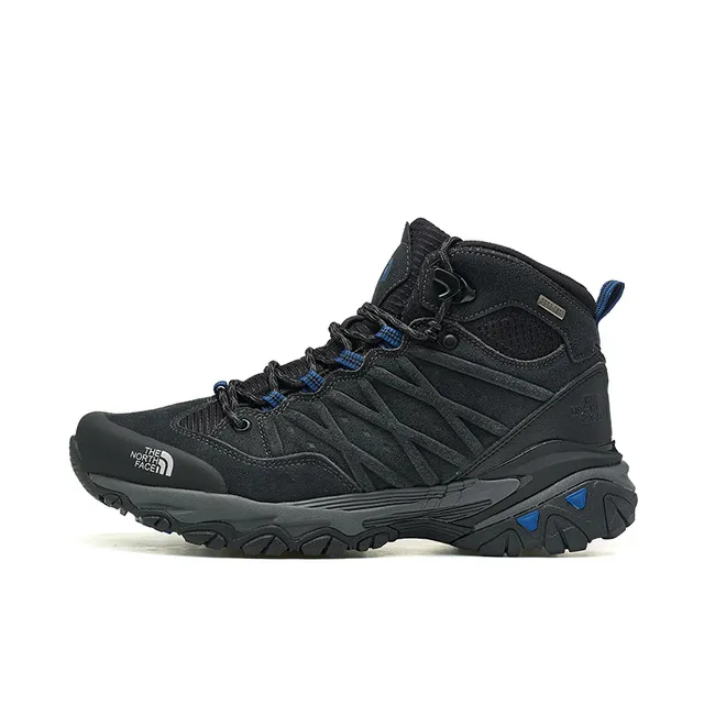 The North Face Black and Blue Hiking Boot 9