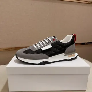 Thom Browne Quilted Sneaker Black Gray White Lifestyle Sneakers