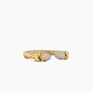 Tiffany & Co. Elsa Peretti Corde Tordue Pavé Diamants Bracelet