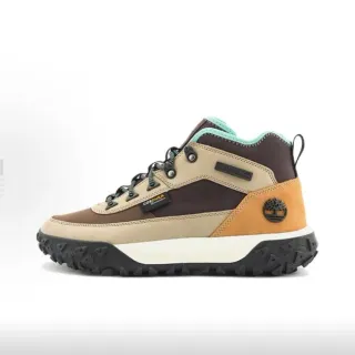 Timberland Hiking Boot Beige Brown Mid-Cut Cordura-Reinforced Hiking Boots