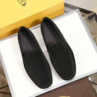 Mocasines Tod's Driving Loafer de ante negro