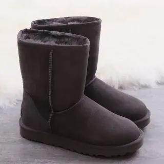 UGG Classic Charcoal Gray Snow Boots