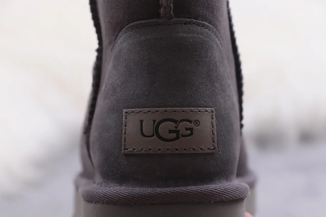 UGG Classic Charcoal Gray Snow Boots 3