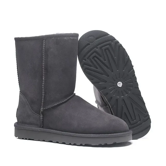 UGG Classic Charcoal Gray Snow Boots 11