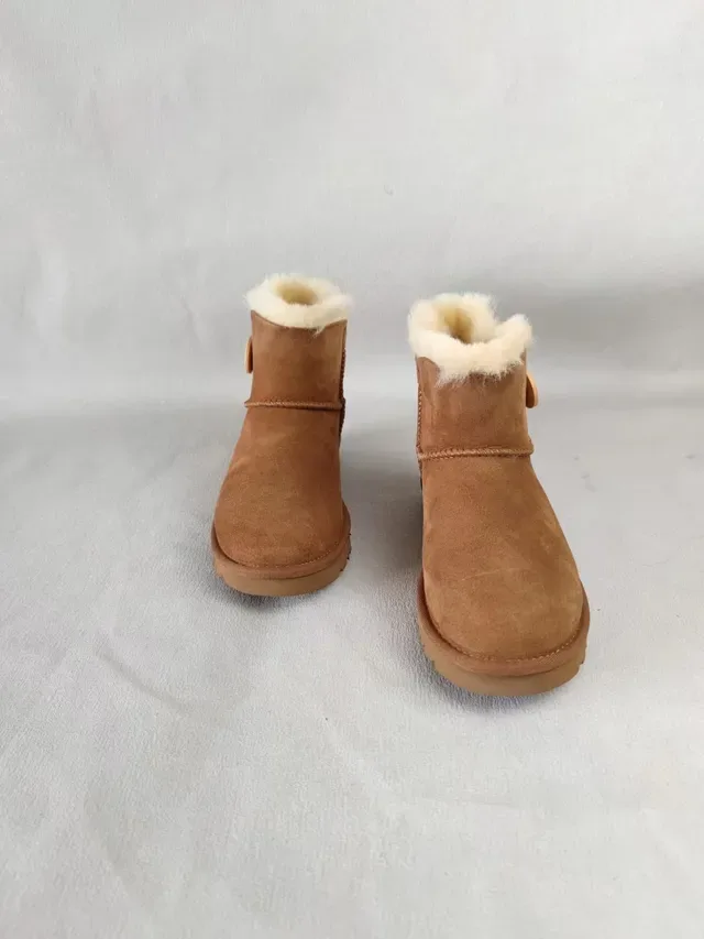 UGG Classic Mini Button Tan Snow Boots 3