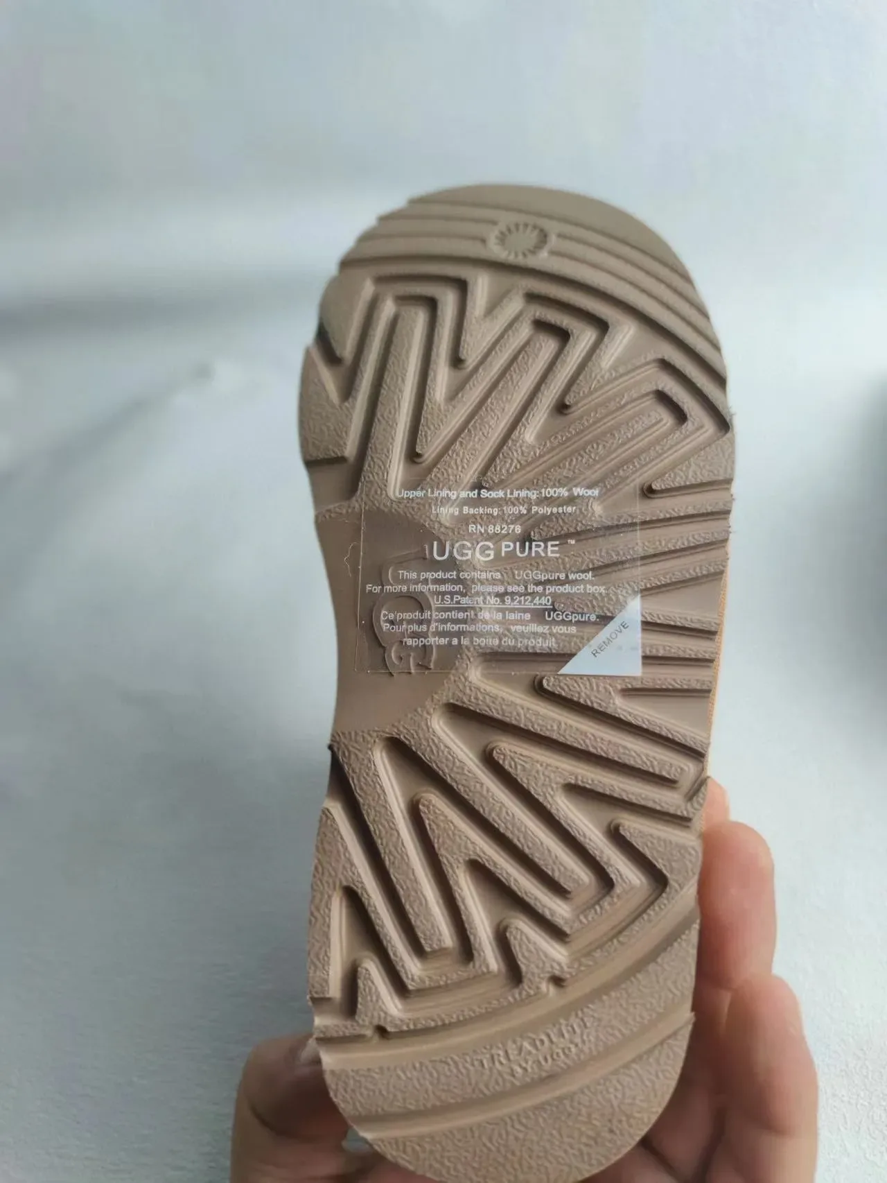UGG Classic Mini Button Tan Snow Boots 9