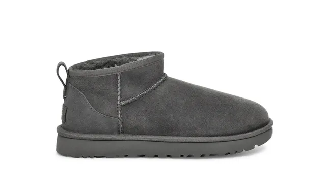 UGG Classic Mini Charcoal Gray Snow Boots 17