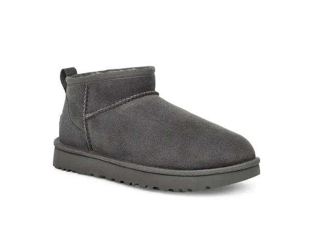 UGG Classic Mini Charcoal Gray Snow Boots 19