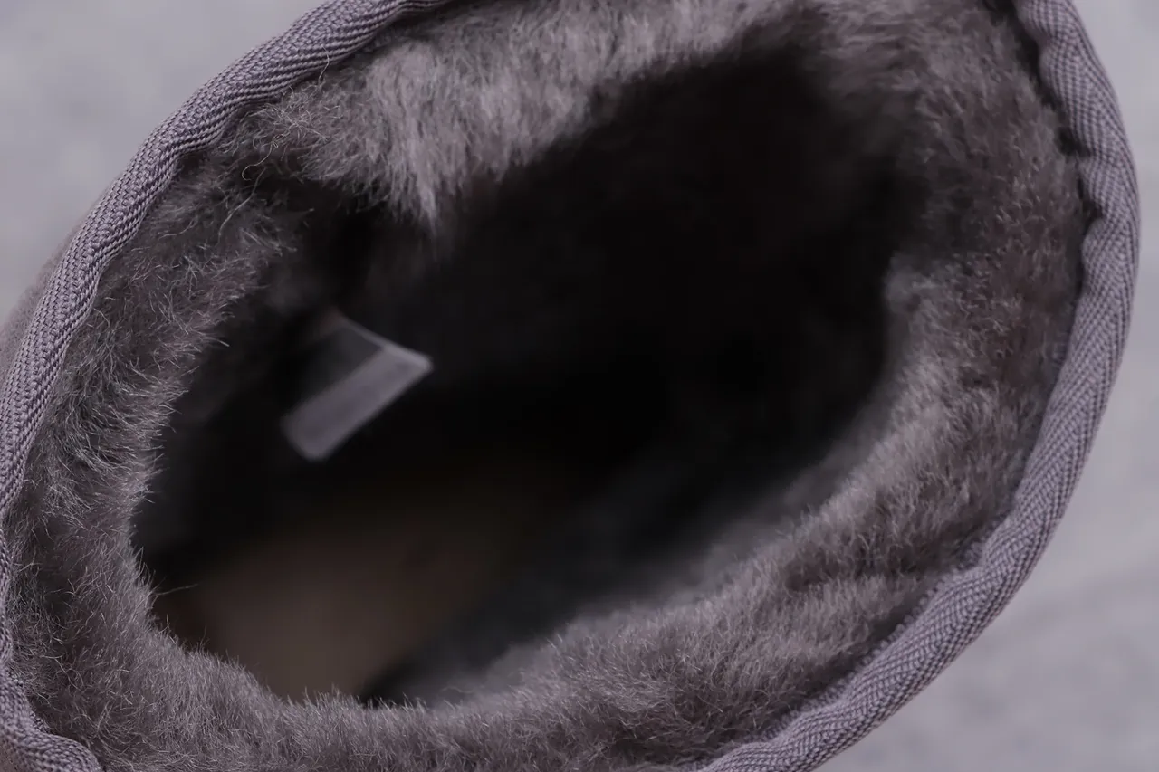 UGG Classic Short Charcoal Gray Snow Boots 2