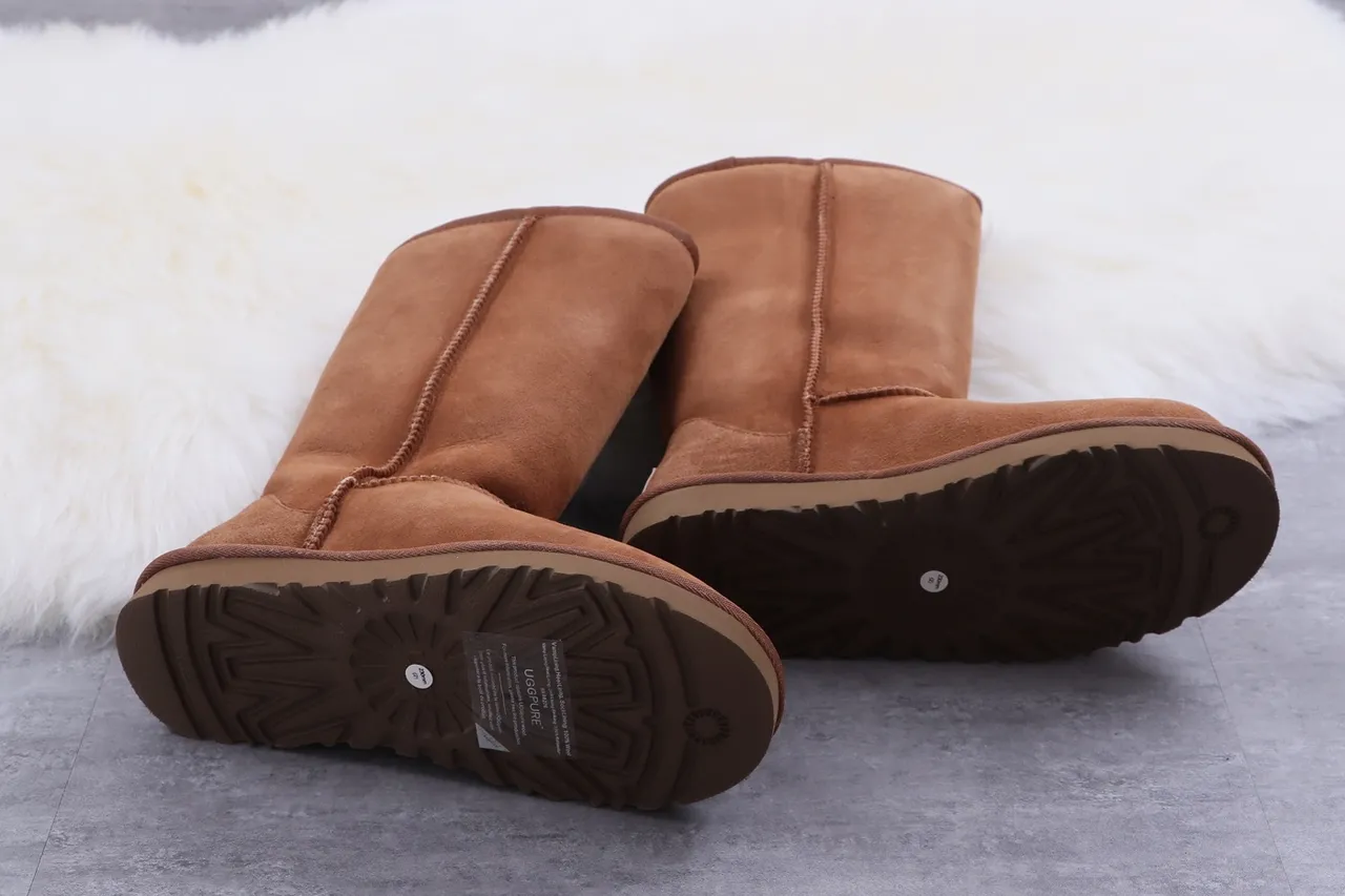 UGG Classic Tall Chestnut Suede Knee Boots 3