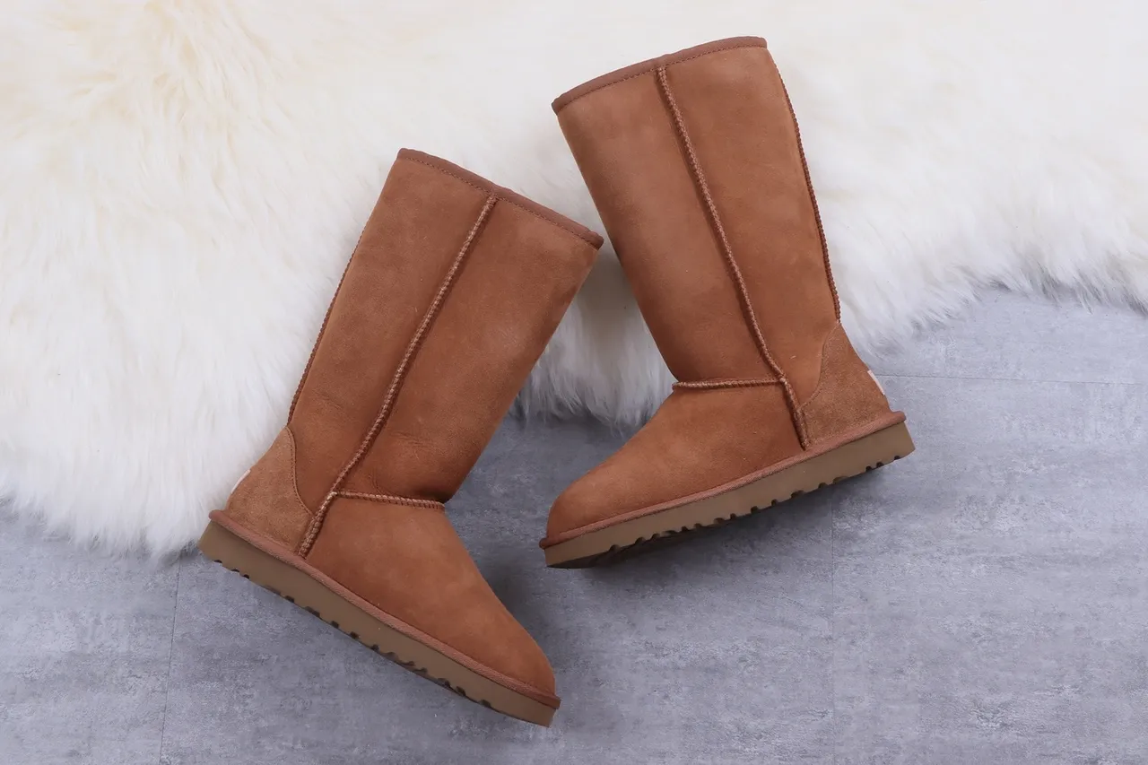 UGG Classic Tall Chestnut Suede Knee Boots 9