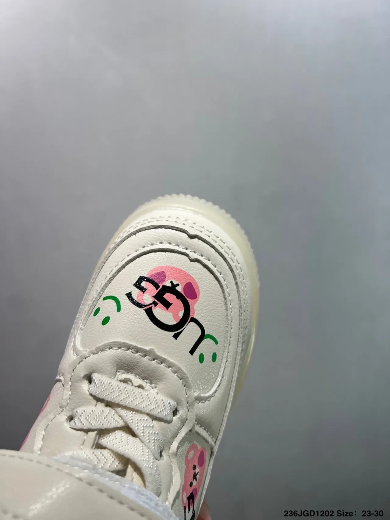 UGG Enfants Sneakers Lifestyle avec Motif Ours Lumineux à la Cheville Haute 5