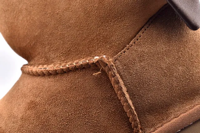 UGG Mini Bailey Bow Chestnut Snow Boots 5