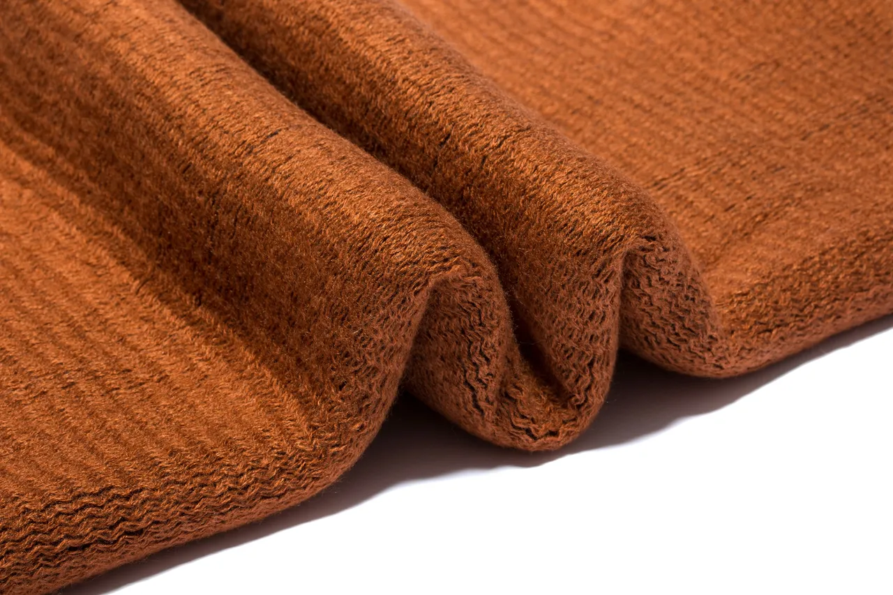 UGG Chal de Punto Acanalado Naranja Óxido 5