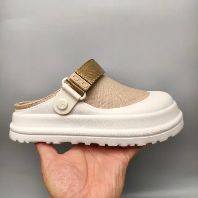 UGG Tasman Beige and Cream Platform Slipper 2