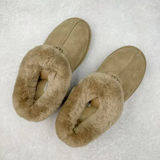 UGG Tasman Beige Shearling-Lined Suede Upper Casual Shoes 3