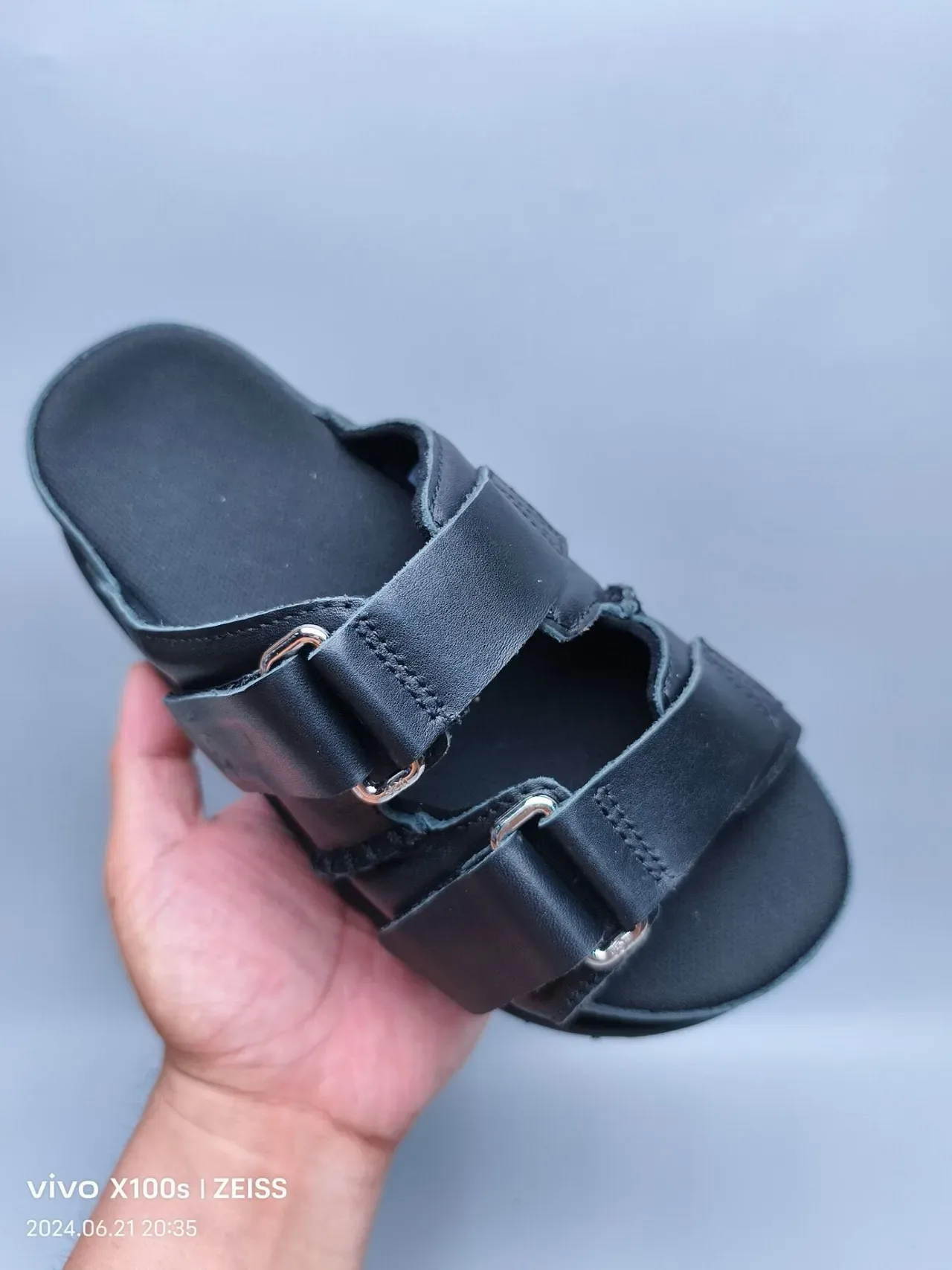 UGG Tasman Black Double-Strap Platform Slippers 4