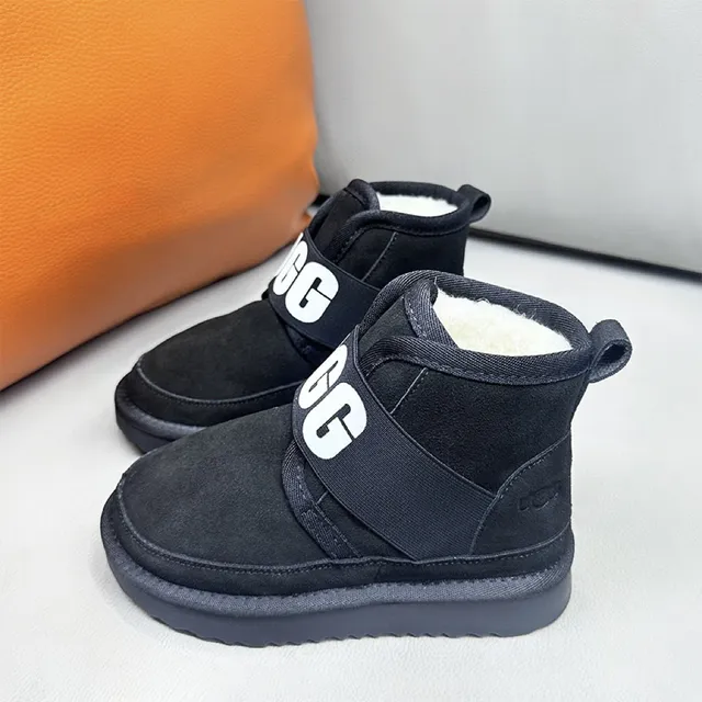 UGG Tasman Black Shearling-Lined Snow Boots 15