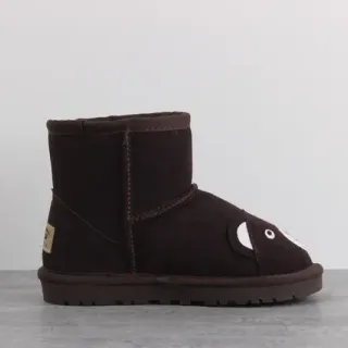 UGG Tasman Botas de Nieve Marrones con Cara de Animal
