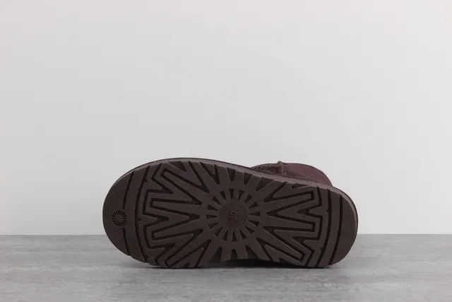 UGG Tasman Botas de Neve Marrom com Face Animal 5
